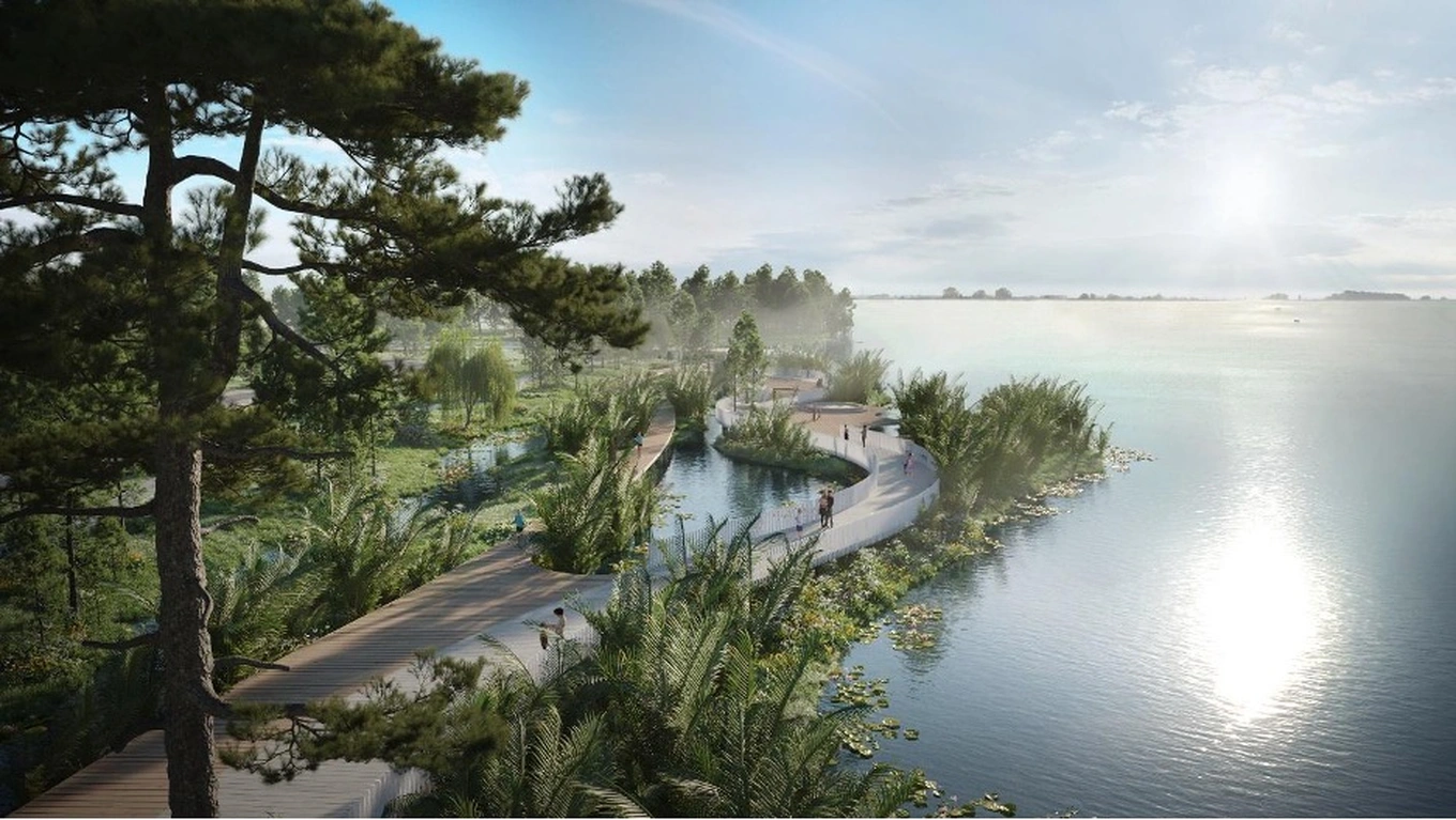 Không gian tại Ecovillage Saigon River, nơi Kempinski Hotels chọn làm điểm đến tại Việt Nam.